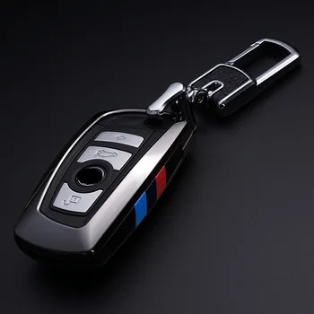 Auto Klíčenka Pro BMW Klíč Případě F30 F10 Pro Bmw F20 F30 pro bmw X3 X4 Série Klíče od Auta Cover Kožené Klíč Peněženky Car Styling