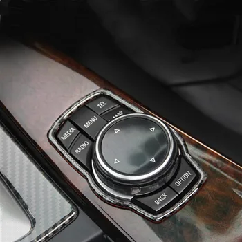 Auto Konzole Geardhift Multimediální Tlačítko Dekorativní Rám Kryt Střihu Pro BMW f20 f30 F15 F16 F32 F34 F10 F25 Interiérové Doplňky