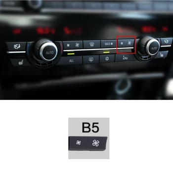Auto Ohřívač klimatizace větru Objem klimatizace Přepínač Ventilátoru Tlačítko Cap Náhradní Kryt pro BMW F10 F11 F02 F06 F07 F18