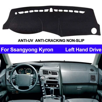 Auto Palubní desky Kryt Dashmat Pro Ssangyong Kyron Auto Vnitřní Stínítko palubní Desky Mat Kryt Pad Carpe Car Styling Anti-sun
