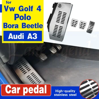 Auto Pedály pro Volkswagen Polo, Vw Golf 4 Bora, Beetle RSi GTI R32 pro Audi A3 SEAT Leon 1M, Toledo 1L Pad opěrka Nohou Pedál JE