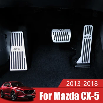 Auto Plynového Paliva Brzdový Pedál Stupačky Pedály Deska Kryt Pad Pro Mazda CX5 CX-5 CX 5 2012 2013 2016 2017 2018 2019