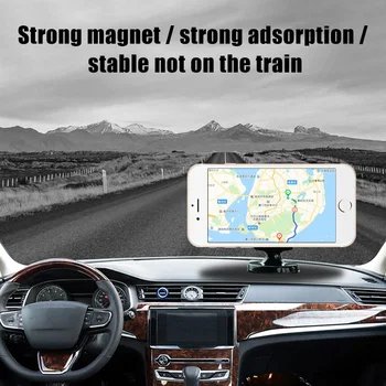 Auto Podpora Univerzální Magnetický Držák Smartphone Větrací Otvor Palubní Desky Mobilní Telefon Mount Stojan