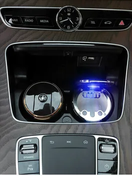 Auto popelník pro Mercedes-Benz E-class E300L E260L GLC C260L C200L auto popelník, kouření dodávky dekorace