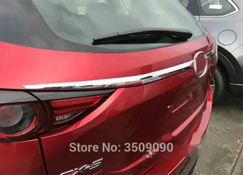 Auto Zpět Zadní Ocas Box Výplň Dveří Samolepky Proužky Chrome Tvarování Pro Mazda CX-5 CX5 2017 2018 2019 KF
