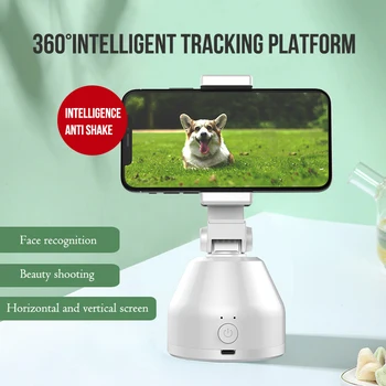Automatické Inteligentní Fotografování Selfie Stick 360° Sledování Objektu Držák All-in-one Rotace Sledování Obličeje Fotoaparát Držák Telefonu