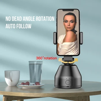 Automatické Inteligentní Fotografování Selfie Stick 360° Sledování Objektu Držák All-in-one Rotace Sledování Obličeje Fotoaparát Držák Telefonu