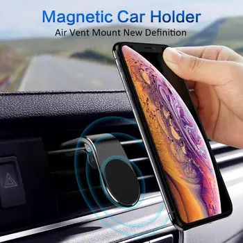 AYZH AUTO držák kovový magnetický držák telefonu klimatizace zásuvky telefonní dělat navigace do auta s přísavkou nosný rám patch