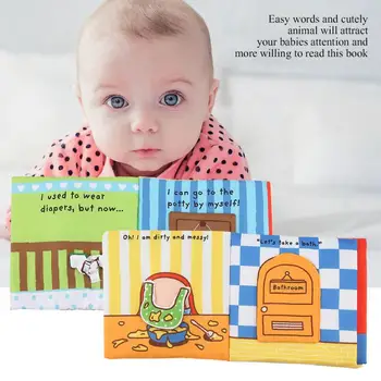 Baby Soft Hadřík Kniha Dětská Rané Kognitivní Vývoj Vzdělávacích Vana Klidné Knihy Interaktivních Knih pro Děti, První Kniha