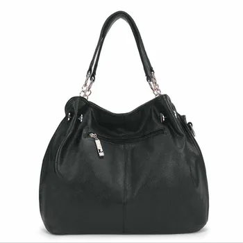 Bag Ženské Dámské originální kožené tašky kabelky crossbody tašky pro ženy, tašky přes rameno z pravé kůže bolsa feminina Tote