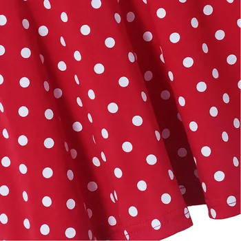 Batole Minnie Šaty Black Red Dot Patchwork Vesta Šaty Luk Kreslený Modelování Mickey Kostýmy Léto, Dítě, Holka, Ležérní Oblečení