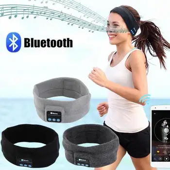 Bezdrátová Bluetooth Sluchátka Čelenka Sportovní Běžecké Šátek Sluchátka Spát Headset pěší Turistika Stereo Čelenka s Hudbou Mikrofon D9B3