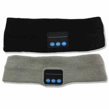 Bezdrátová Sluchátka, Bluetooth, Sportovní Čelenka Hi-Fi Sluchátka Stereo Headset Spánku Oční Maska Přehrávač S Mic