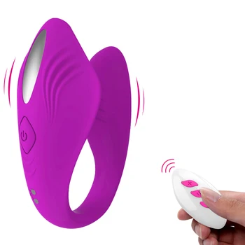 Bezdrátové Dálkové ovládání U Vibrátor, Erotické Hračky Pro Páry, USB Dobíjecí Double Vibrátor, Vibrátory G Spot Stimulátor Sex Hračka Pro Ženy