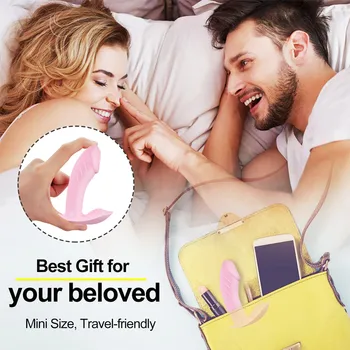 Bezdrátové Dálkové Sexuální Hračky Přenosný Vibrátor Hračky pro Dospělé Vibrátor Vibrátor pro Ženy Vagina USB nabíjecí G Spot Klitoris Stimulátor