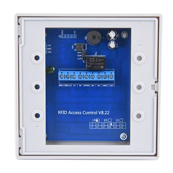 Bezpečnostní RFID Blízkosti Vstupu Zámku Dveří Systém Kontroly Přístupu Zařízení Stroje 11,8 cm x 11,8 cm x 2,2 cm