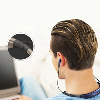 BG920 Bezdrátová Bluetooth Sportovní Hudební Sluchátka Stereo Handsfree Bluetooth Headset s Mikrofonem Úrovni U Pro Samsung