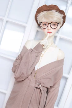 BJD doll oblečení suitablefor 1/3 mužské SD10 ženské POPO68 velikost pruhovaný svetr s dlouhým rukávem doll příslušenství