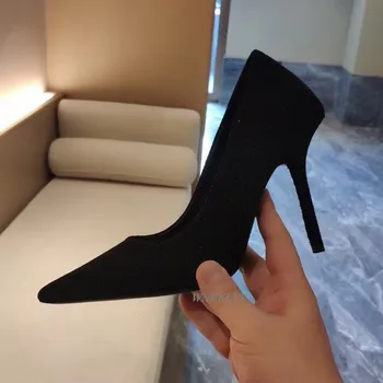 Bling Bling vysoký podpatek boty ženy, Jiskřit, flitry špičaté toe mělké v ústech dráhy design čerpadla 2020 sexy boty na podpatku pro dámy