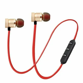Bluetooth Sportovní Sluchátka Magnetické Běžecké Sluchátka Sluchátka s Mikrofonem Bass QJY99