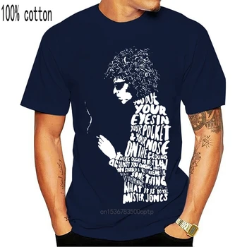 Bob Dylan Classic Rock 3D Tisk legrační Ležérní Tričko Pánské Krátký Rukáv Top Tees Bederní Letní Košile Pánská T
