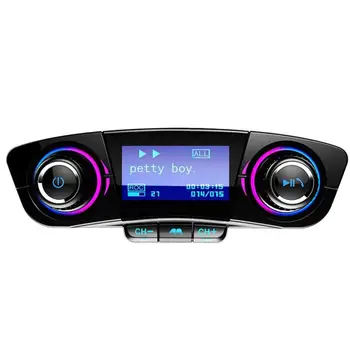 BT06 Auto MP3 Přehrávač Napájení NA OFF FM Vysílač Modulátor Handsfree Car Kit, USB, AUX Audio Hudební MP3 Přehrávač