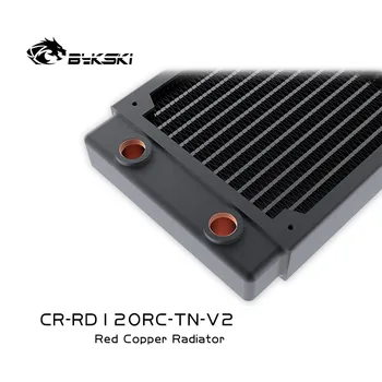 Bykski 120 Vodní Chlazení, Měděný Chladič 30MM Tlustý Tenký Řadě chladiče Pro Počítače PC Kosmetický Přístroj CR-RD120RC-TN-V2
