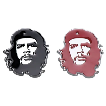 Car Styling Hliníku Che Guevara Znak Odznak Auto Dekorace Obtisk Zadní Nárazník Styling Nálepka Univerzální Auto Příslušenství