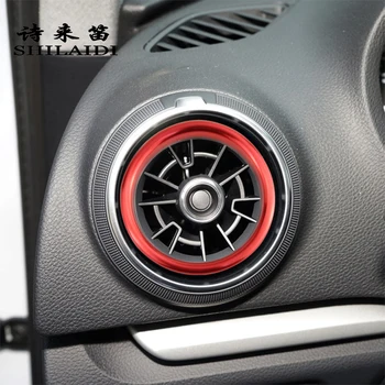Car Styling Pro audi A3 S3 V8 Auto Interiérové Doplňky AC Ohřívač klimatizace Knoflík Panelu Přepínače Tlačítka Kryt Samolepky