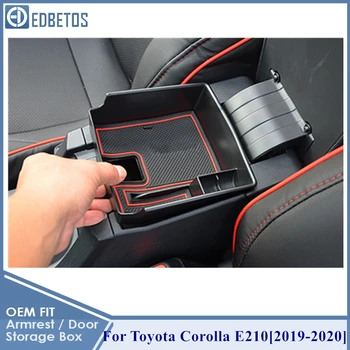 Car Styling Příslušenství Plastový Interiér, Loketní Opěrka Skladování Organizátor Box Případě Kontejner Zásobník Pro Toyota Corolla E210 2019 2020