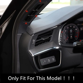 Car Styling Sloupku Větrací Otvory Dekorativní Rám Kryt Střihu Z Nerezové Oceli Pro Audi A6 C8 2019 Interiérové Doplňky