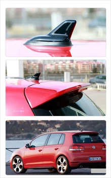 Car Styling Střešní Dekorace Shark Fin Anténa Pro VW Passat Golf 5 6 Tiguan Magotan Sagitar CC AUDI A4L A6L Q5 A1 A3 A5 A8