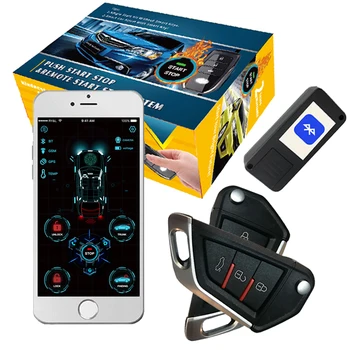 Cardot Bluetooth APP Control Levné Pke Dálkový Start Motoru Stop Bezklíčový Vstup Auto Alarm Systém