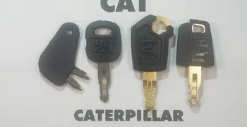 Caterpillar Klíče Kočka Těžké Techniky Zapalování Dozer, Rypadlo Skidsteer Klíč