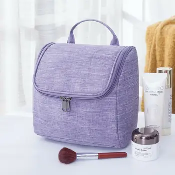Cestovní Kosmetická Taška Ženy Make-Up Sáčky Potřeby Zdarma Organizátor Vodotěsné Skladování Neceser Visí Wash Bag Koupelna