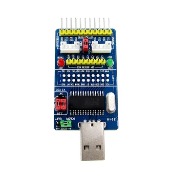 CH341A USB na SPI, IIC I2C UART TTL ISP Sériový Adaptér Modul ELS/MEM Converter Pro Serial Kartáč Ladění RS232, RS485