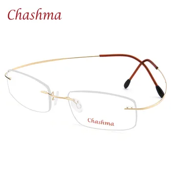Chashma Značky Titan Optické Brýle Ženy a Muži Módní Vrtaných Ultra Light 2 G Pouze Optické Brýle Rám