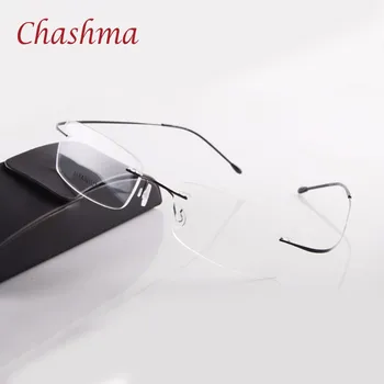 Chashma Značky Titan Optické Brýle Ženy a Muži Módní Vrtaných Ultra Light 2 G Pouze Optické Brýle Rám