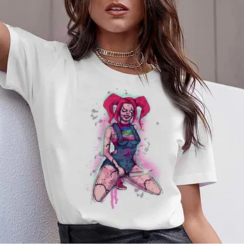 Chucky Horor Vysoce Kvalitní cool ženy nové tričko streetwear ulzzang trička, t-košile módní žena femme nové tričko top