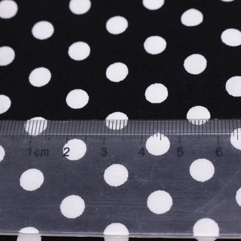 CMCYILING 6mm Dot Vzor Bavlněné Tkaniny Pro Šití Panenky Z Bavlněné Tkaniny