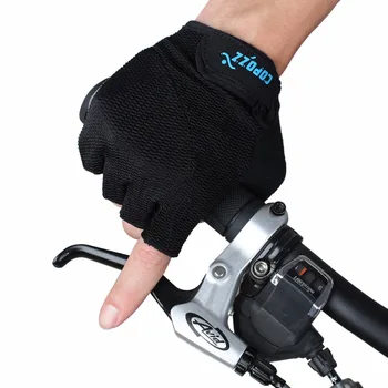 COPOZZ Cyklistické Rukavice Half Finger Muži Letní Sportovní Cyklistické Rukavice Nárazuvzdorný GEL MTB Anti-pot Cyklistické Rukavice Guantes Ciclismo