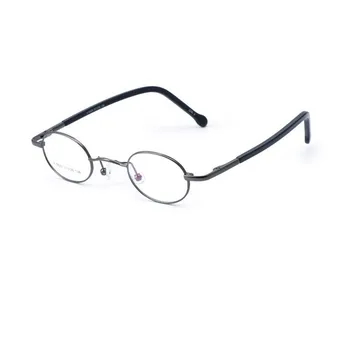 Cubojue 37mm Malé Oválné Brýle Rám Muži Ženy Úzké Brýle Rámy pro Muže Jarní Závěs Předpis Brýle Vintage