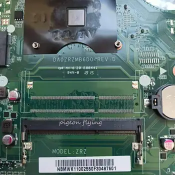 DA0ZRZMB6D0 REV:D pro Acer E5-522 základní deska základní Deska ZRZ NB.MVH11.001 CPU:A4-7210 paměť DDR3 test OK