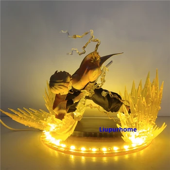 Demon Slayer Agatsuma Zenitsu PVC, Akční Figurky, DIY Noční Lampa Anime Kimetsu č. Yaiba Figurka Noční Světlo Dekorativní LED Světlo