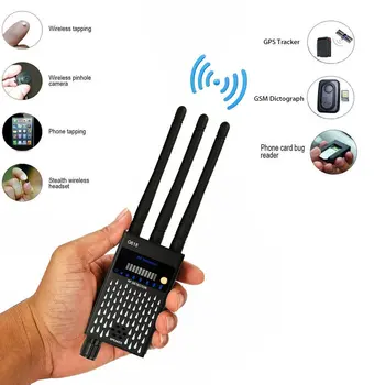 Detektor 3 Antény RF CDMA Signál Finder Pro GSM Štěnice, GPS Tracker, Bezdrátové Skryté Kamery, Odposlechy G618