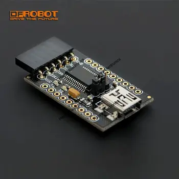 DFRobot FTDI Basic Breakout/Downloader/Hořák, 3.3/5V FT232RL USB na sériový IC pro Arduino FIO/pro/mini a lilypad