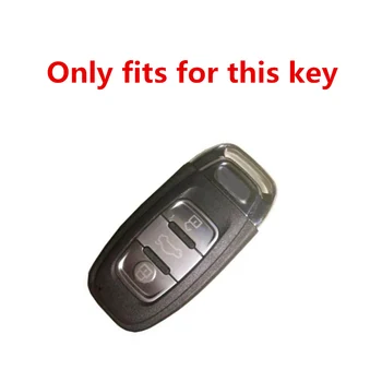 Diamond Auto Klíč Kryt Pouzdro Pro Audi A4L A6L Q5 A3 A4 B6 B7 B8 Inteligentní klíčenka Přívěšek na klíče pro Dívky Ženy Dárky Shell Příslušenství