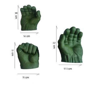 Disney Marvel Avengers Hulk Rukavice Postavy Hračky Hulk Pěsti Cosplay Rukavice Marvel Legendy Gamma Grip Model Hračky, Dárky Pro Děti