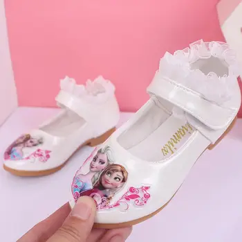 Disney Nové Děti frozen white Obuv pro dívky princezna Sofie měkké karikatura boty dětské Párty Tenisky