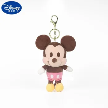 Disney Originální Plyšová Panenka Přívěsek Minnie Daisy Mickey Mouse Donald Duck Bag Klíčenka, Měkké Plyšové Hračky pro Děti